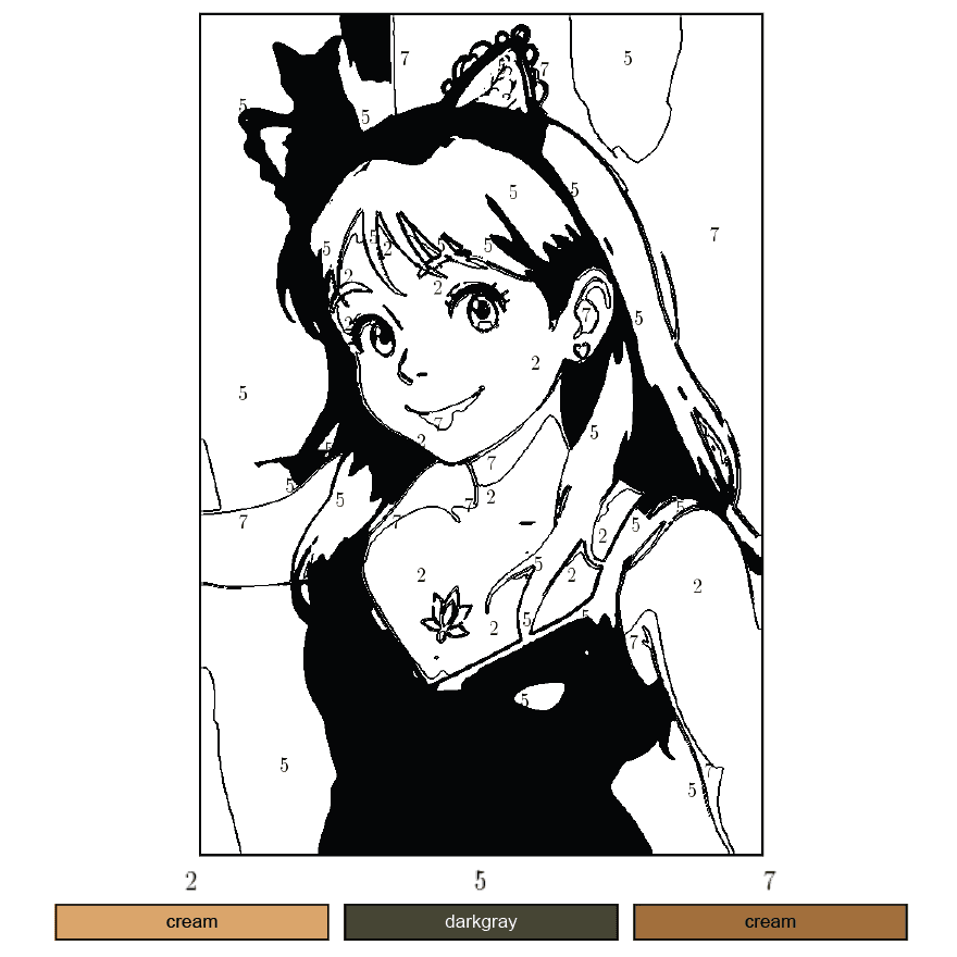 Color by number sample 8